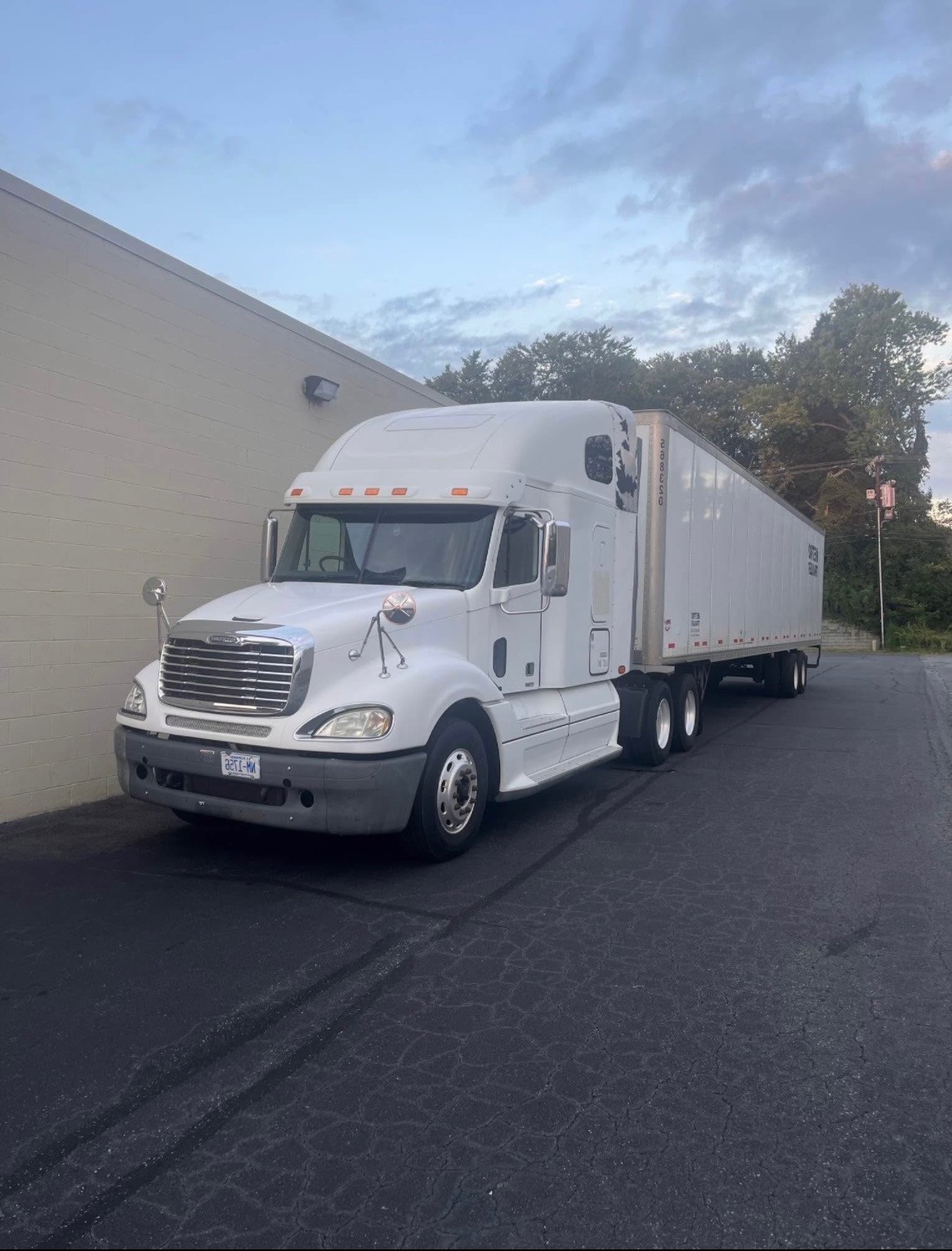 Low Rate Logistic truck on road